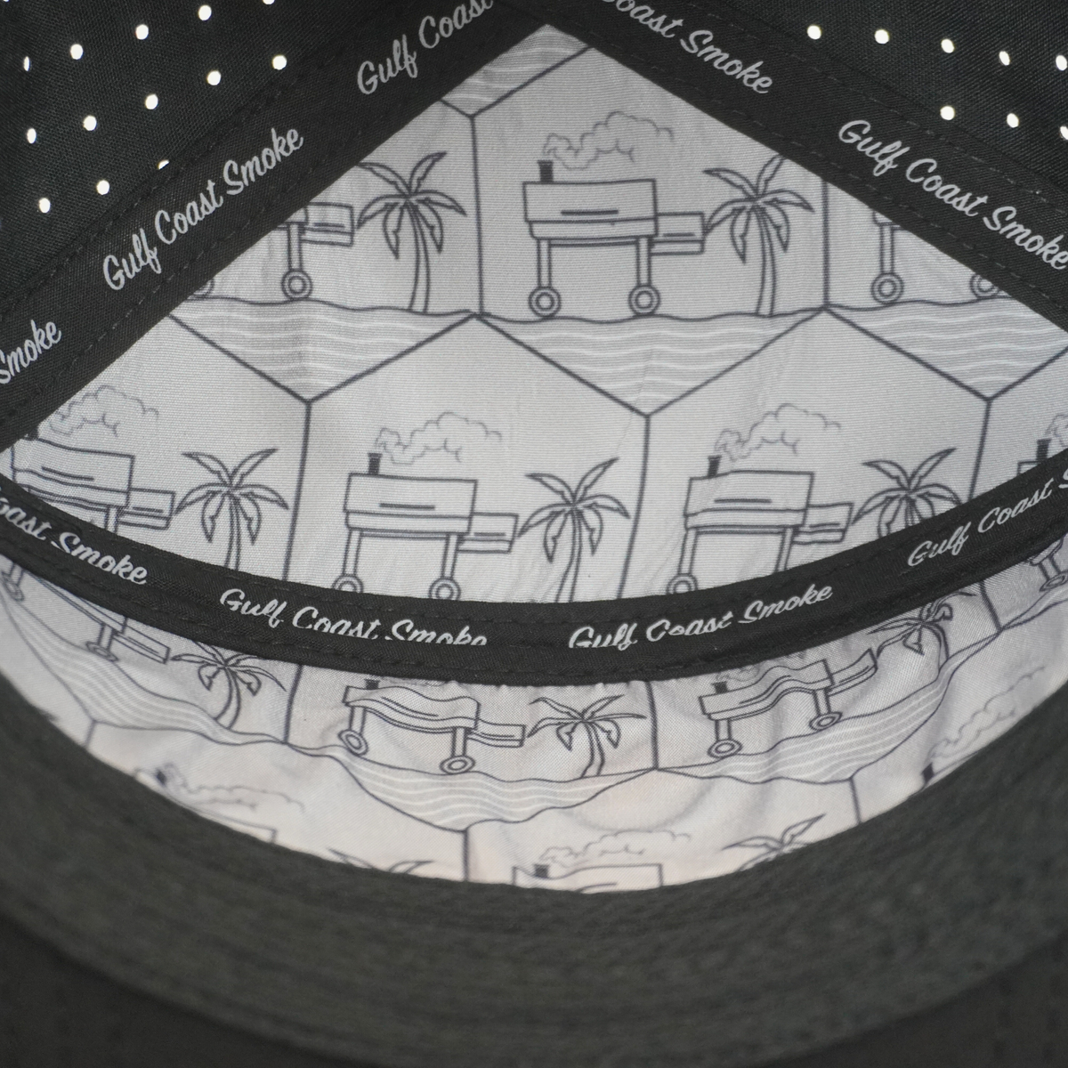 Gulf Coast Smoke Embroidered Hat